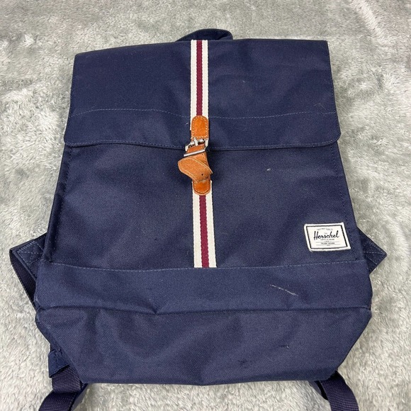 Herschel Backpack Medium Blue Laptop Tech Pocket - Picture 1 of 12